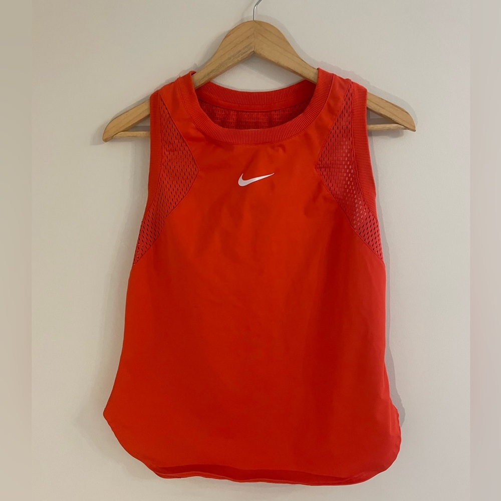 Nike tank top, mesh back, size medium
